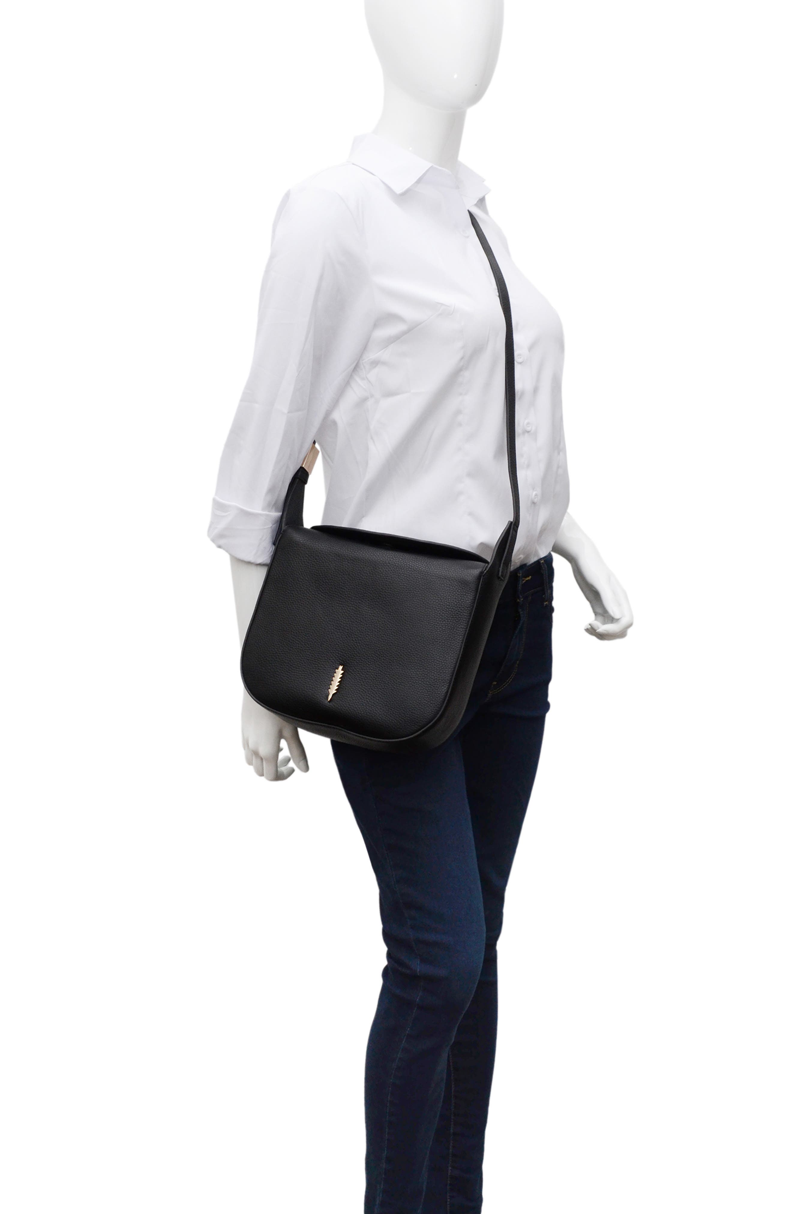 Thacker Myla Leather Crossbody Bag, Alternate, color, 