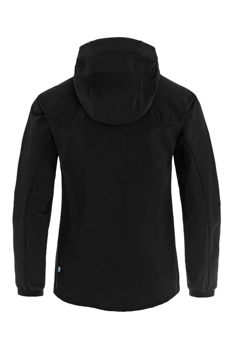 Bergtagen G-1000 Water Resistant Hooded Jacke, Alternate, color, BLACK