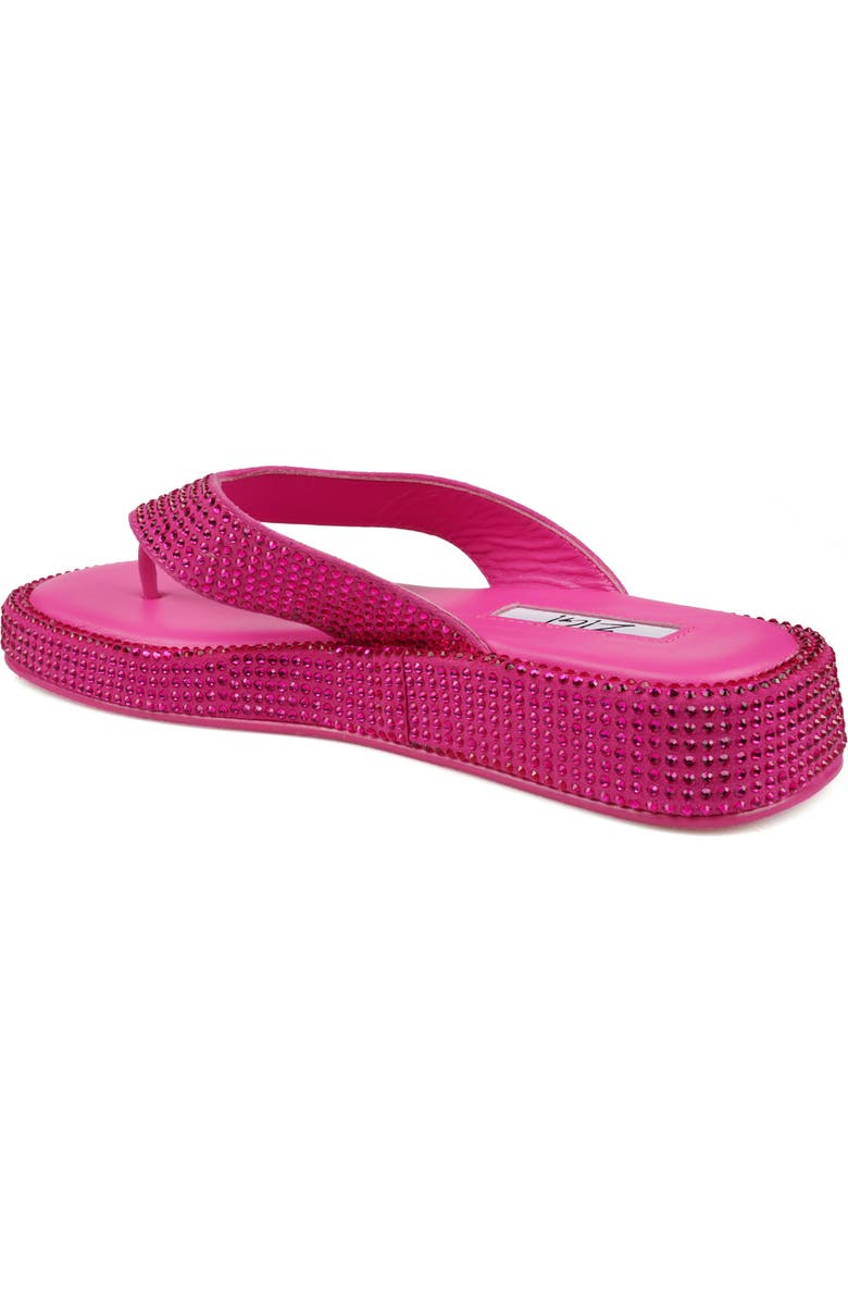 ZIGI Rosmery Platform Flip Flop, Alternate, color, Fuschia Suede