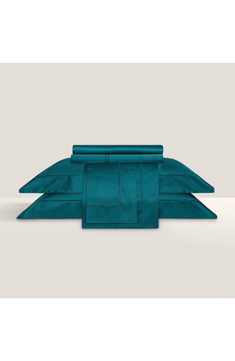 Togas Rhapsody Duvet Cover, Alternate, color, Blue-Green