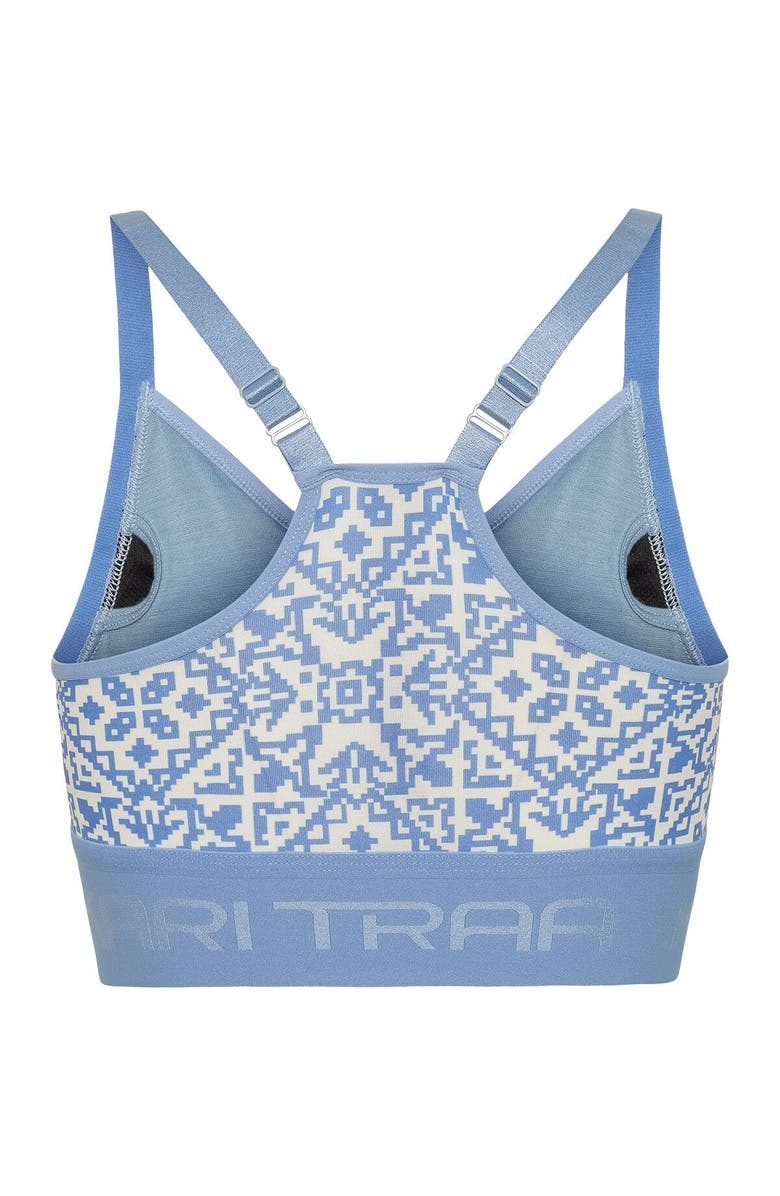Kari Traa Froya Printed Sports Bra - Women's, Alternate, color, Sea