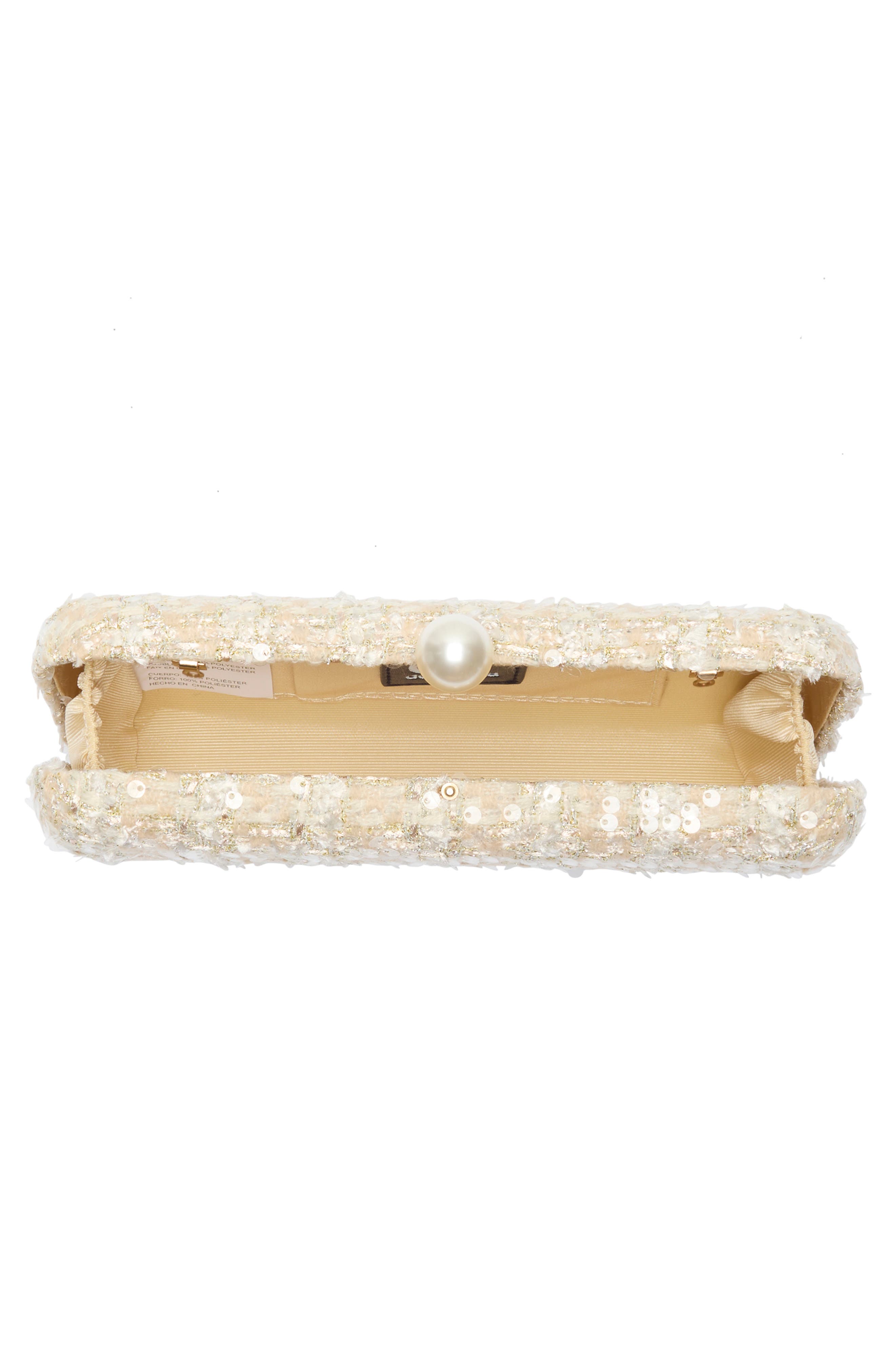 Benson Clutch, Alternate, color, BEIGE