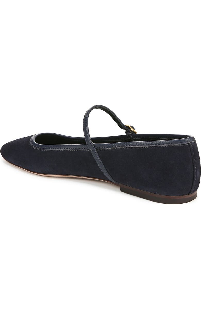 Veronica Beard Ellie Mary Jane Flat, Alternate, color, Eclipse