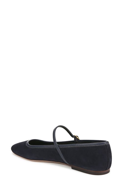 Veronica Beard Ellie Mary Jane Flat In Eclipse