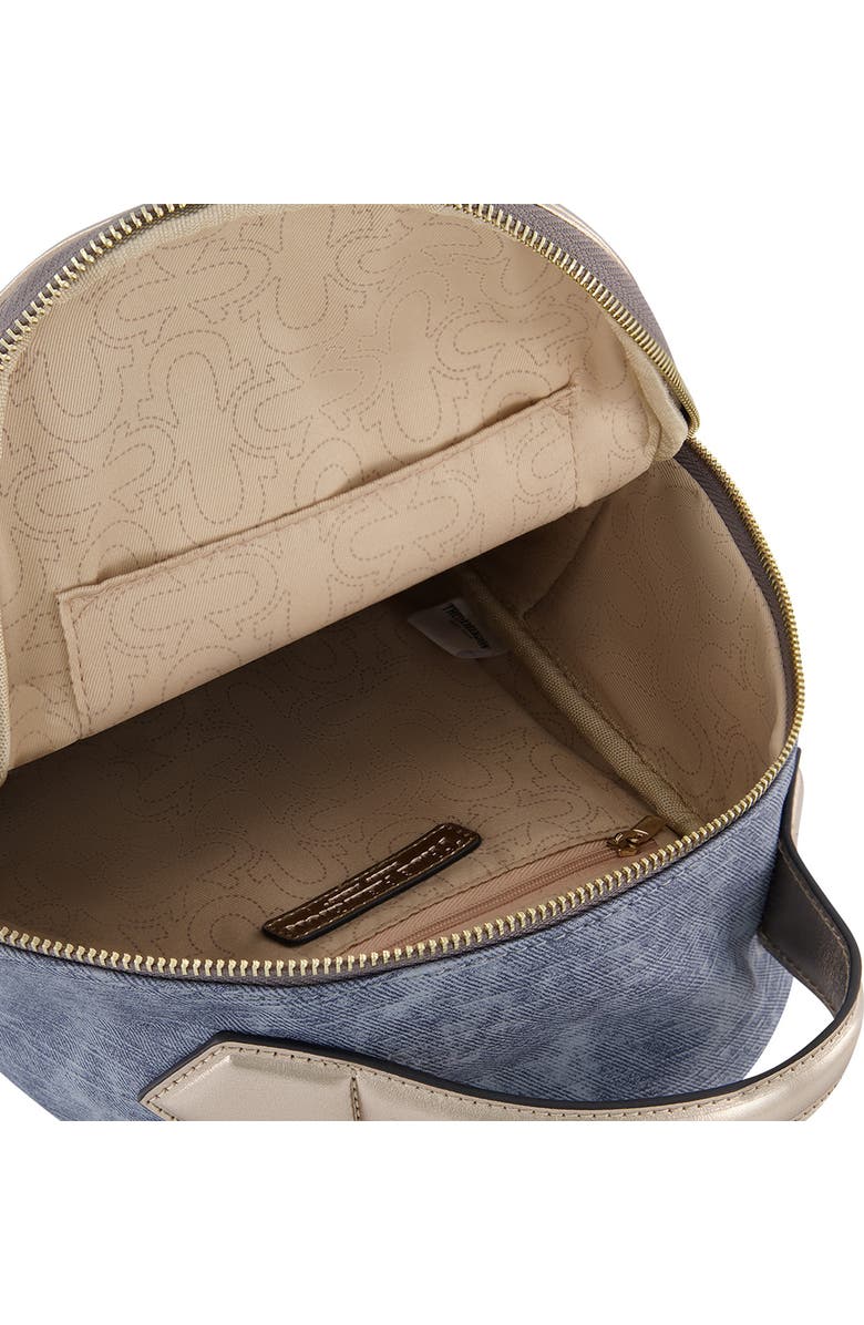 True Religion Denim & Metallic Trim Mini Backpack, Alternate, color,