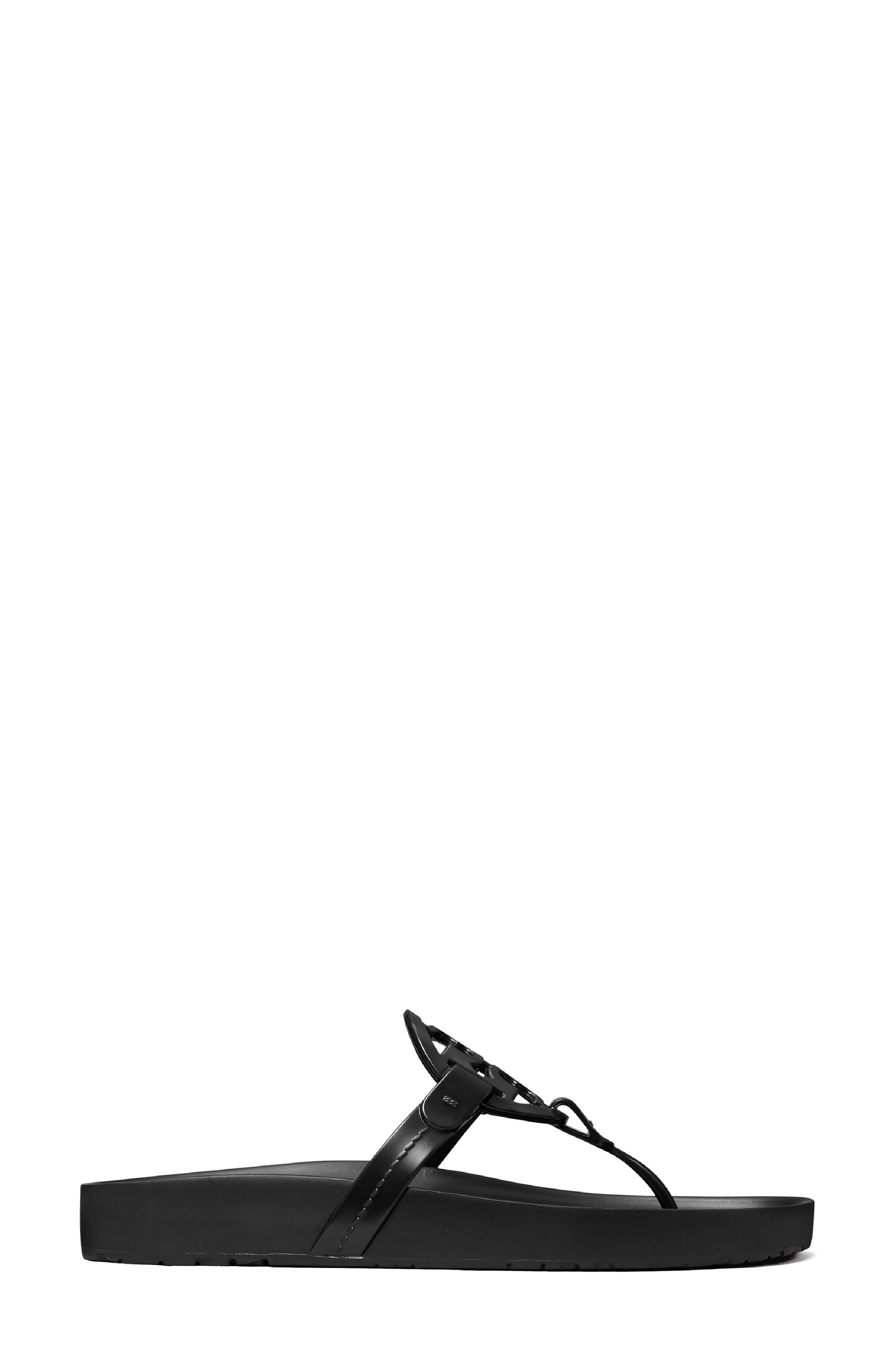 Tory Burch Miller Cloud Lite Flip Flop, Alternate, color, Perfect Black