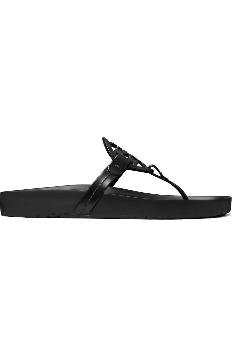 Tory Burch Miller Cloud Lite Flip Flop, Alternate, color, Perfect Black