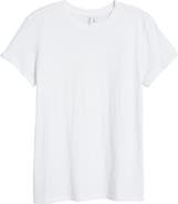 Nordstrom Pima Cotton Slub Crewneck T-Shirt