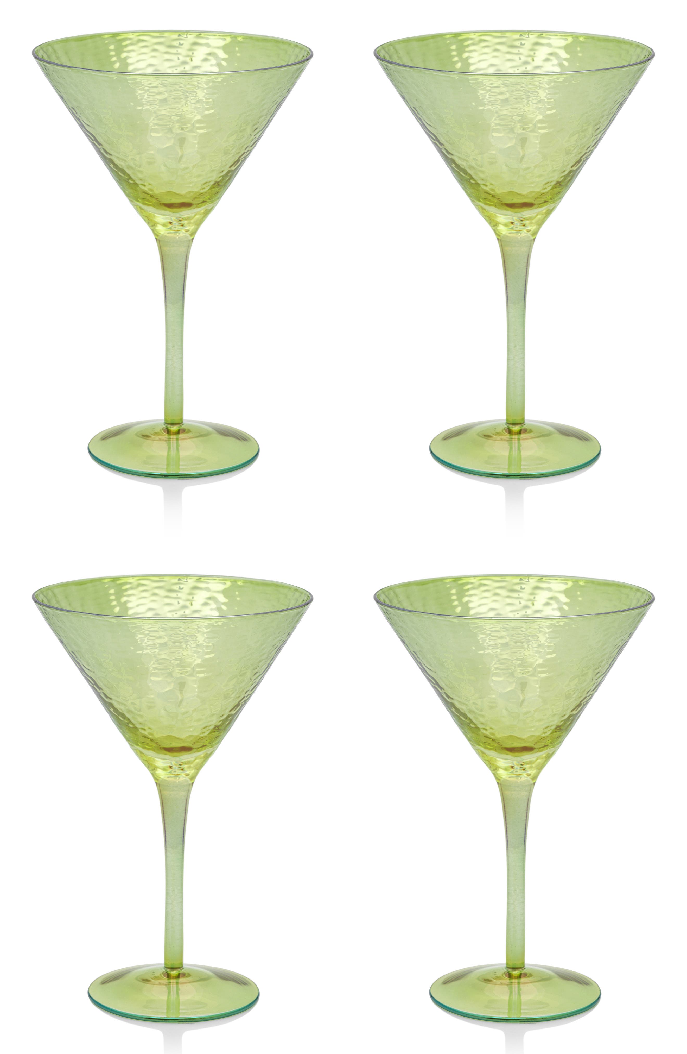 Zodax Set of 4 Aperitivo Martini Glasses