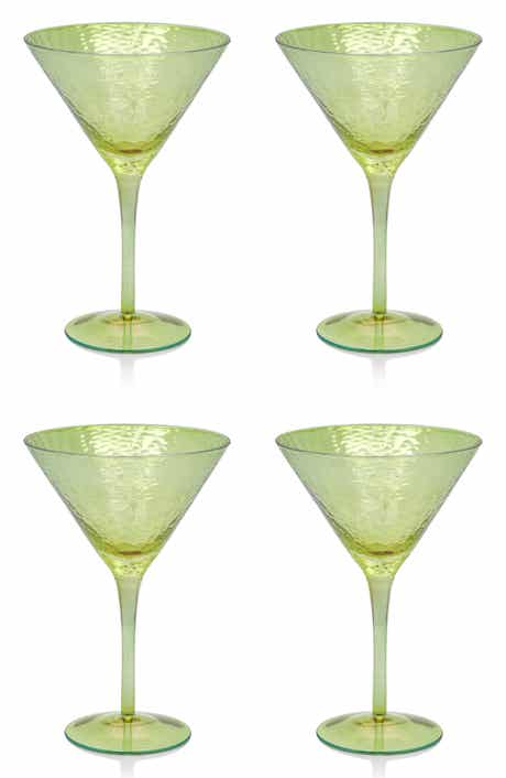 Zodax Set of 4 Aperitivo Martini Glasses