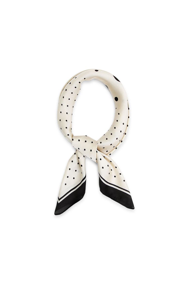 New Yorker Fashion Scarf, Main, color, Dots