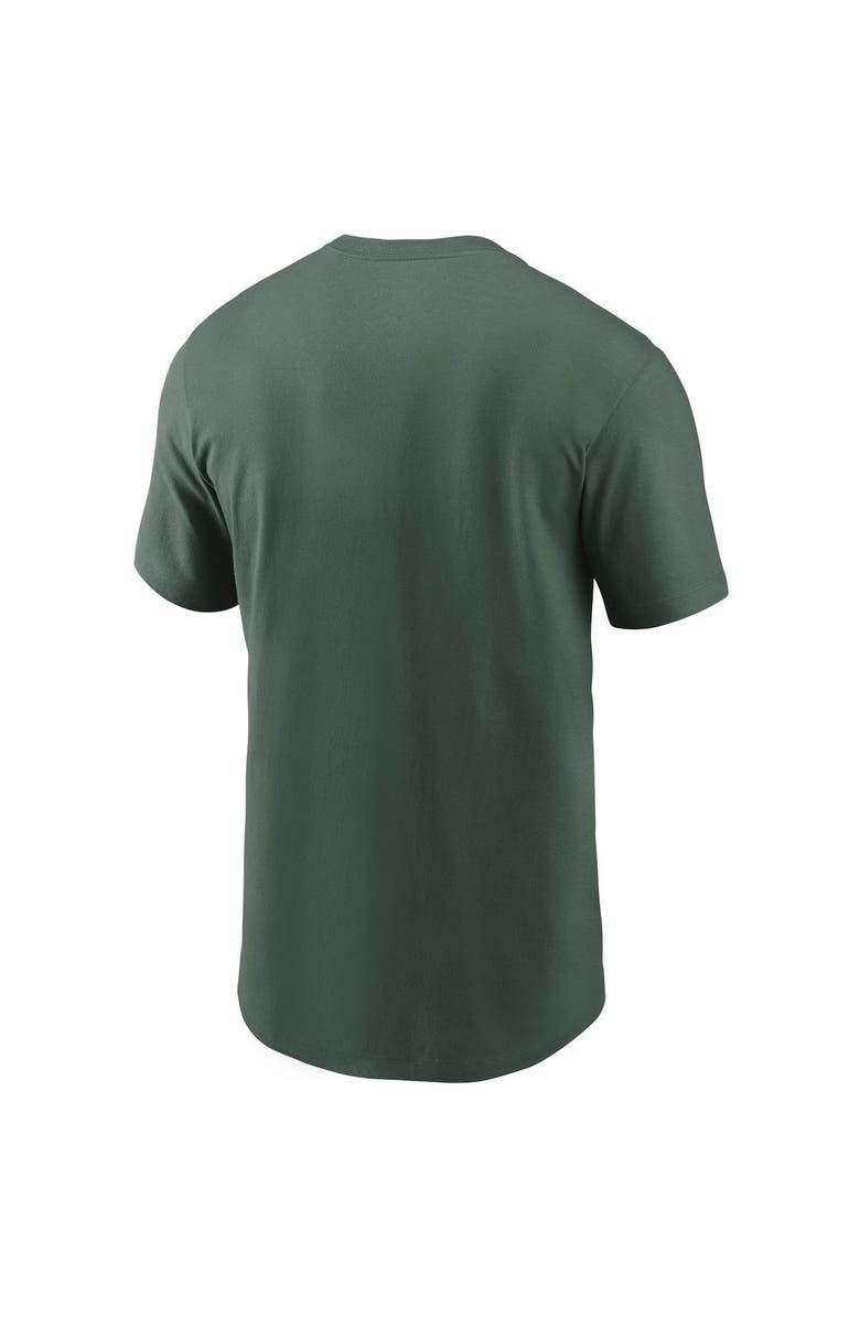 Nike Men's Nike Green Green Bay Packers Team Wordmark T-Shirt, Alternate, color, Green