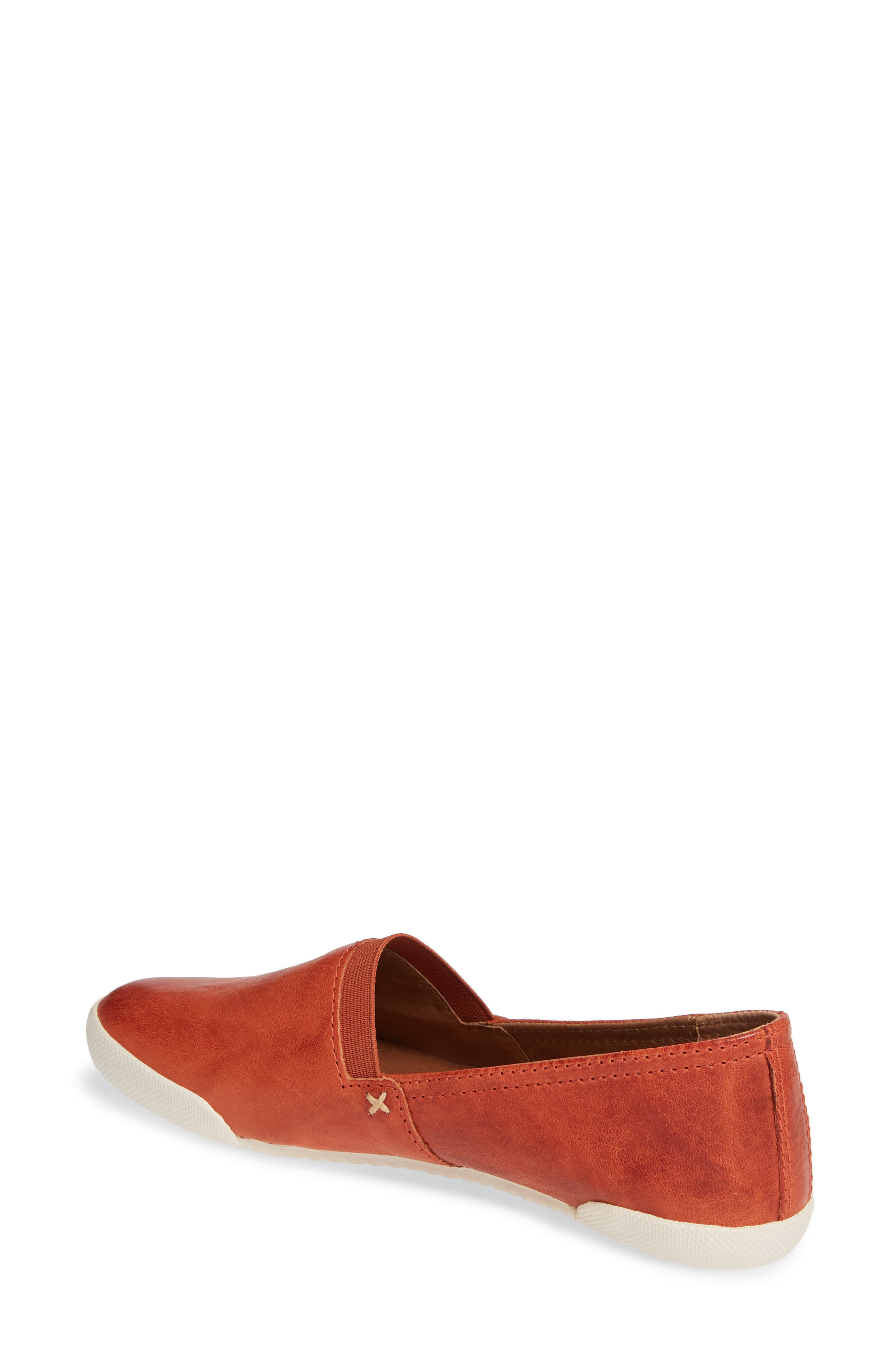 'Melanie' Slip-On, Alternate, color, SUNSET ORANGE