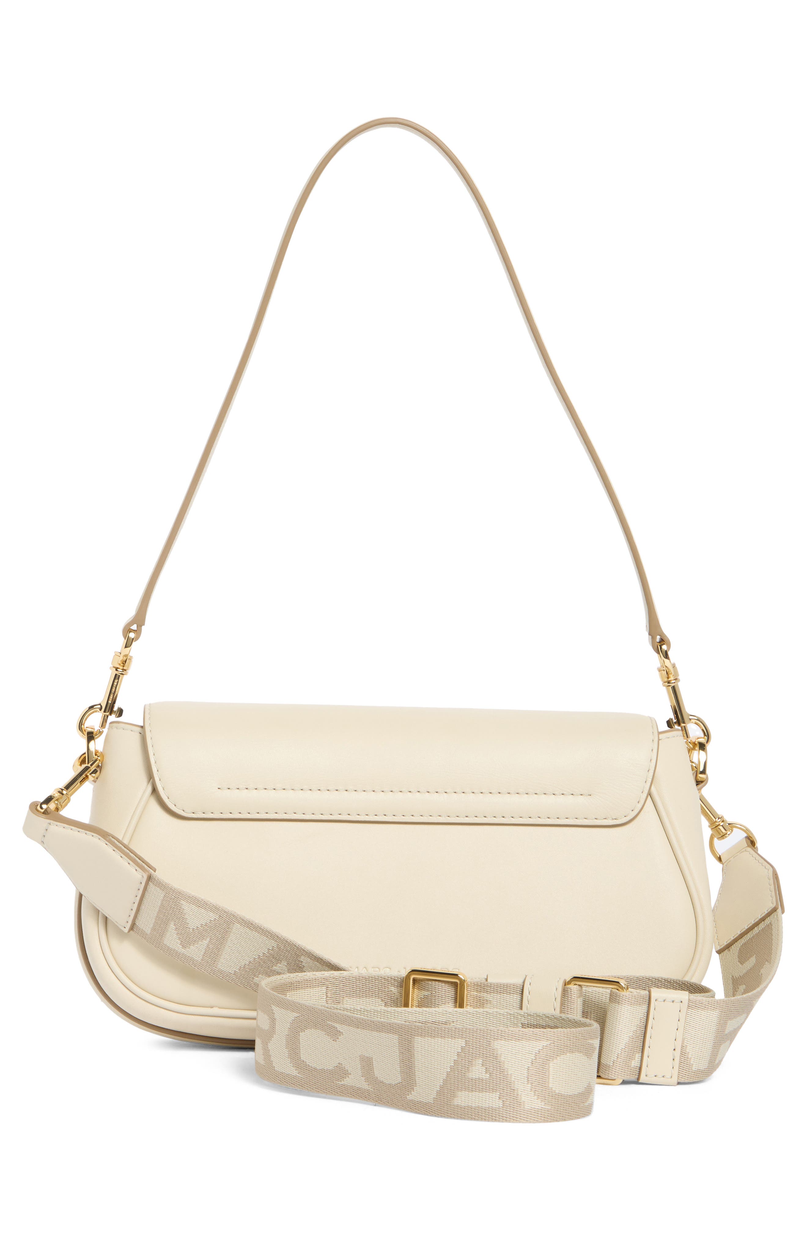 Marc Jacobs The Large Clover Shoulder Bag, Alternate, color, Cloud White