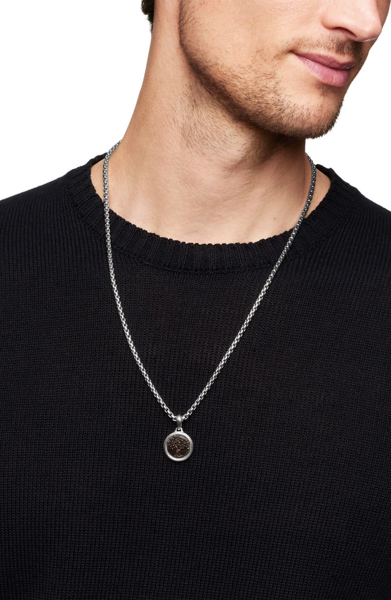 David Yurman Men's Tree of Life Amulet, Alternate, color,