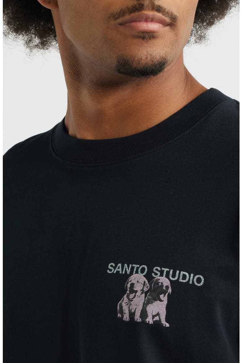 Thugs Need Hugs Graphic, Alternate, color, BLACK