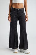 DIESEL® Akii Wide Leg Jeans