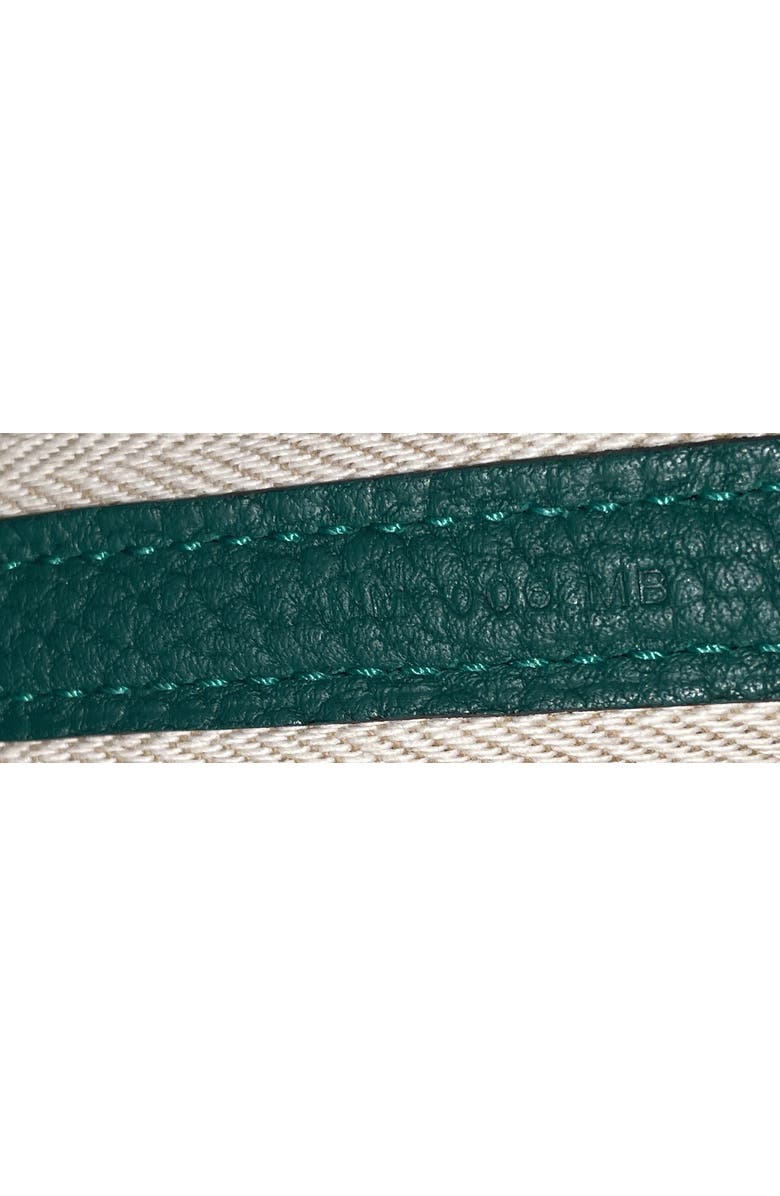 Pre-Owned Hermes Garden Party Tote Leather 30, Alternate, color, Malachite