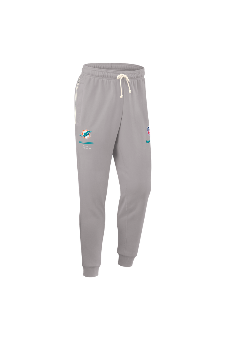 Men's Nike Gray Miami Dolphins Sideline Standard Issue Touchback Kick Dri-FIT Taper Pants, Alternate, color, Gray