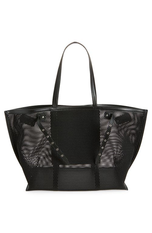 Proenza Schouler Days Caryall Mesh Tote In Black