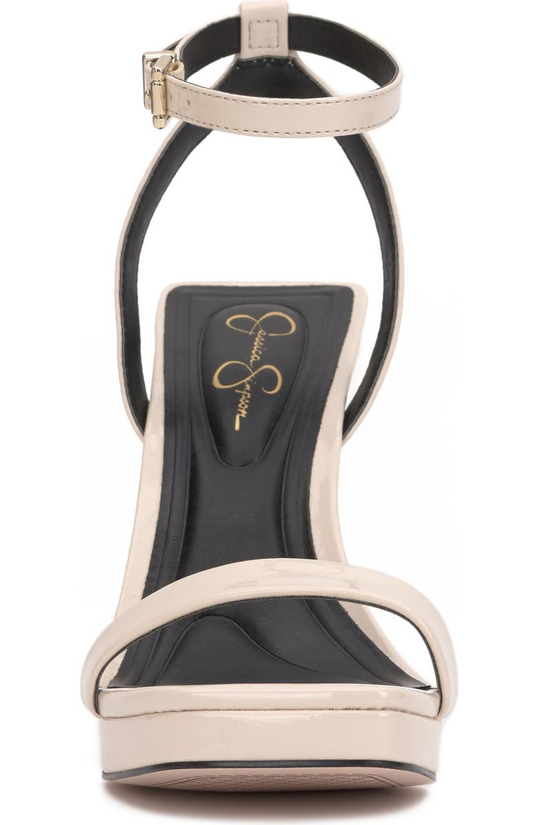 Jessica Simpson Adonia Ankle Strap Platform Sandal, Alternate, color, Chalk