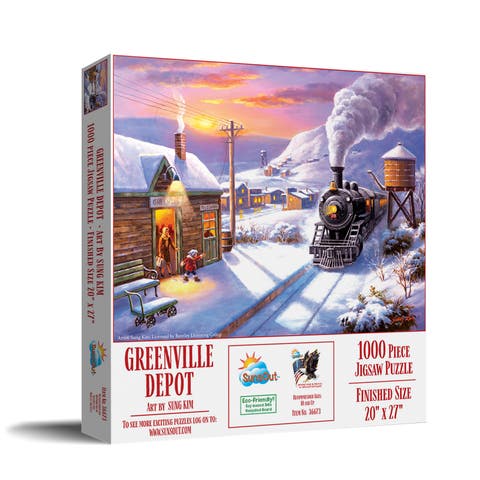 Greenville Depot 1000 piece Jigsaw Puzzle for Adults