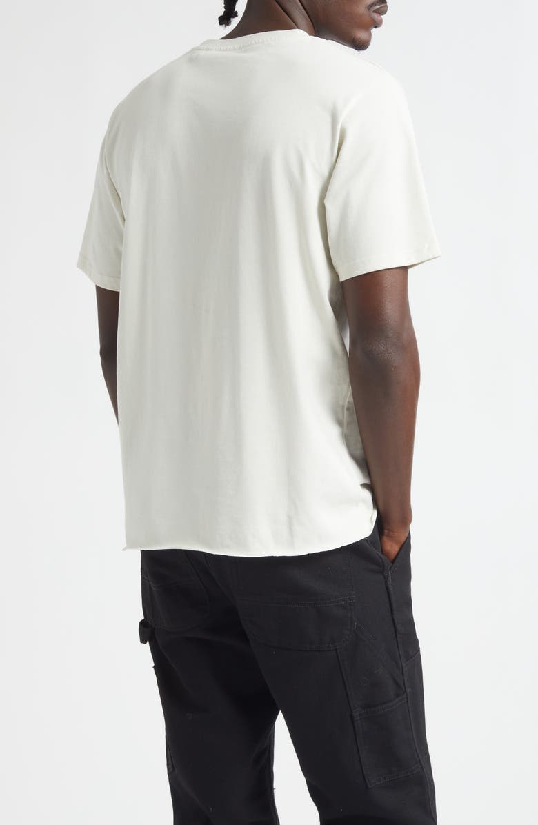 JKEEFER Unbreakable Retro Organic Cotton Graphic T-Shirt, Alternate, color, White