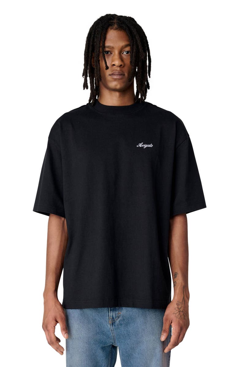 Axel Arigato Honor T-Shirt, Main, color, Black