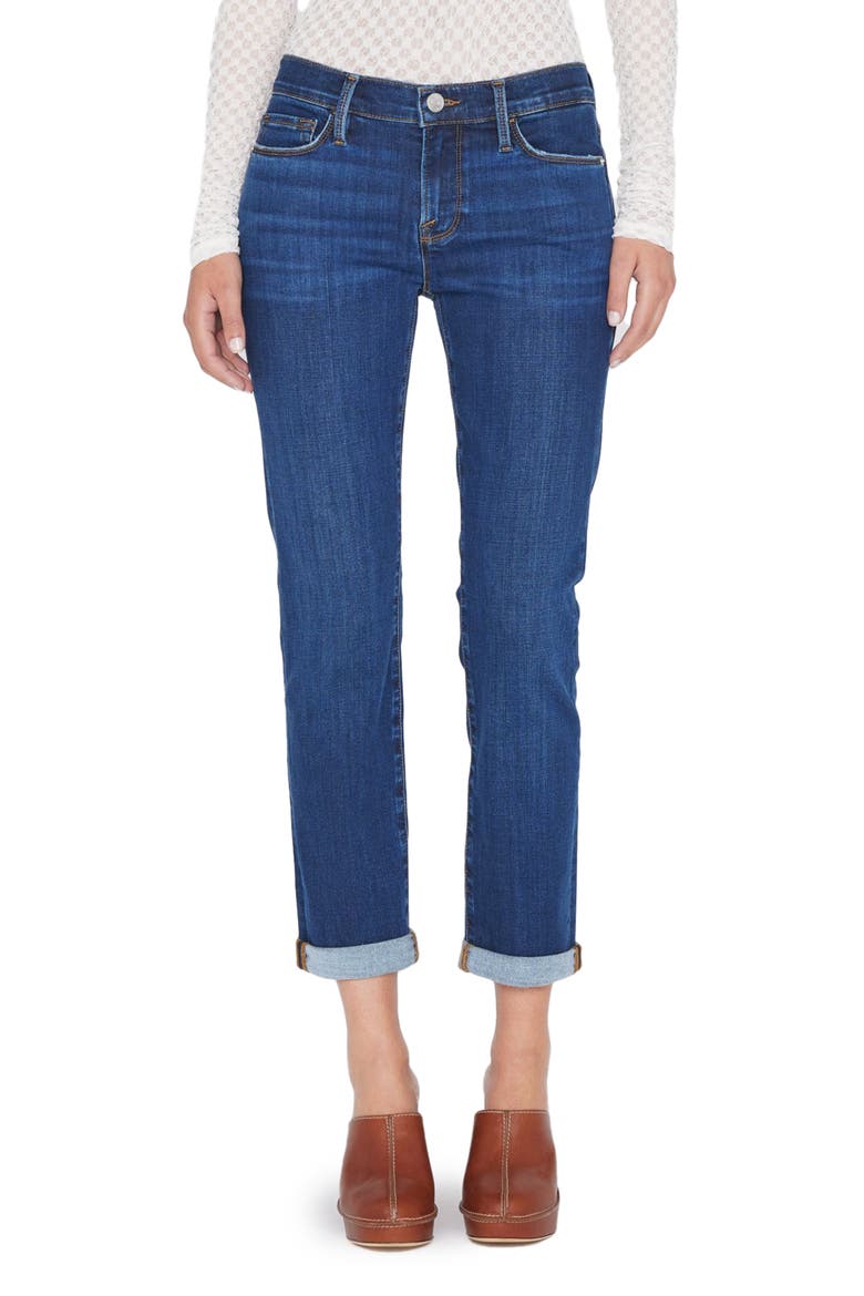 Le Garcon Straight Leg Jeans, Main, color, MAJESTY