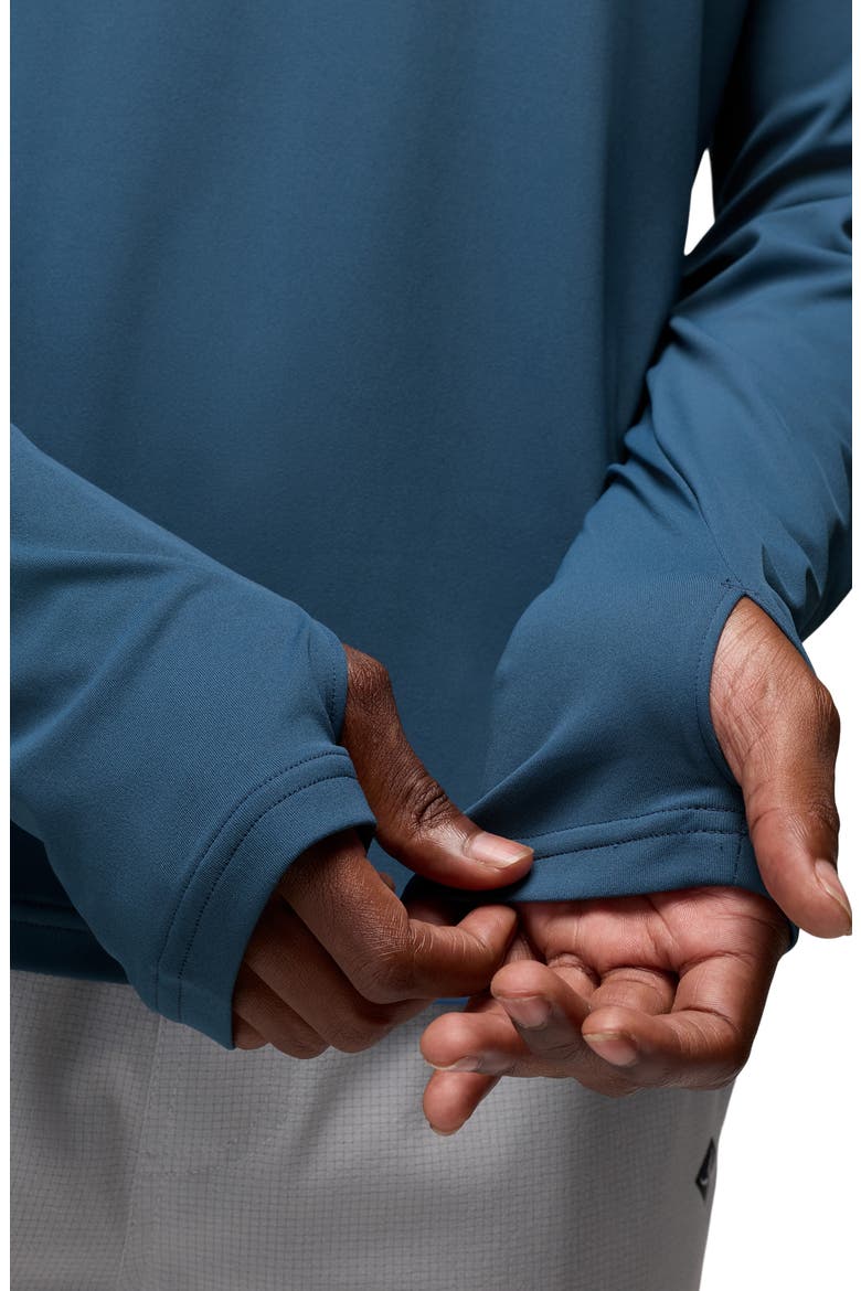 Sol Shade Long Sleeve Performance T-Shirt, Alternate, color, BLUFF BLUE