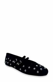 Magic Studded Mary Jane Flat