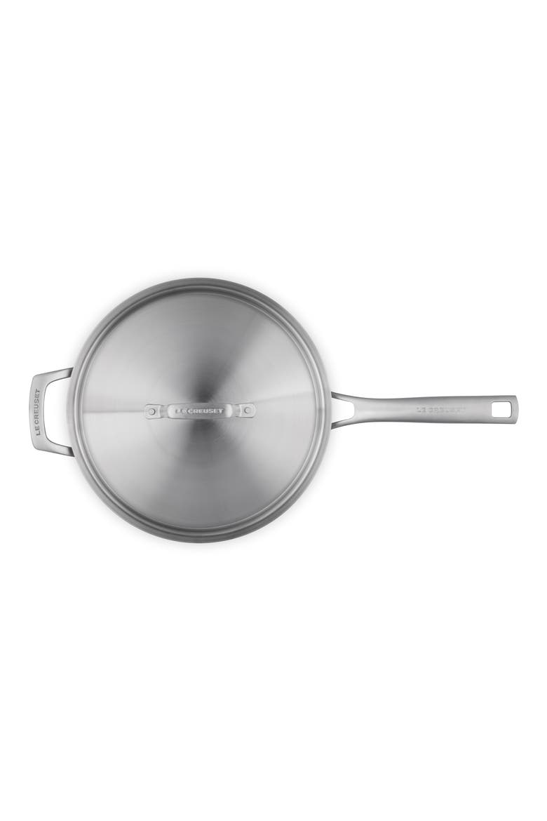 Essential 4.6-Quart Stainless Steel Sauté Pan, Alternate, color, STAINLESS STEEL