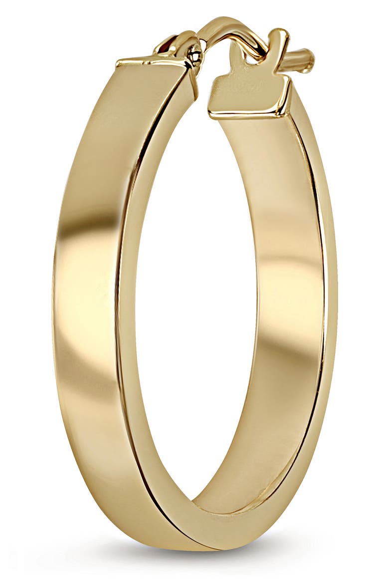 14K Gold Hoop Earrings, Alternate, color, 14KY