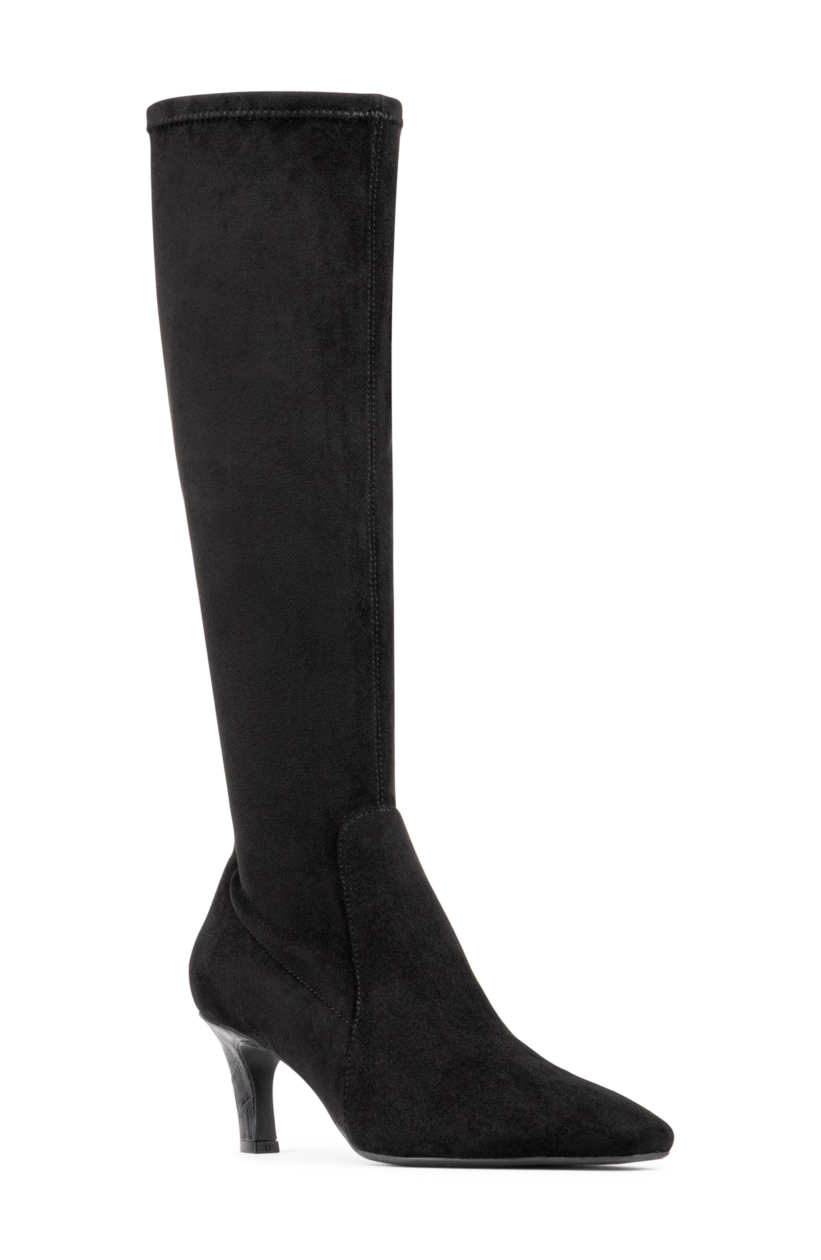 Donald Pliner Kitten Heel Knee High Boot