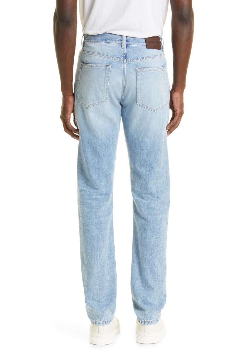 ZEGNA City Slim Fit Jeans, Alternate, color, Light Blue