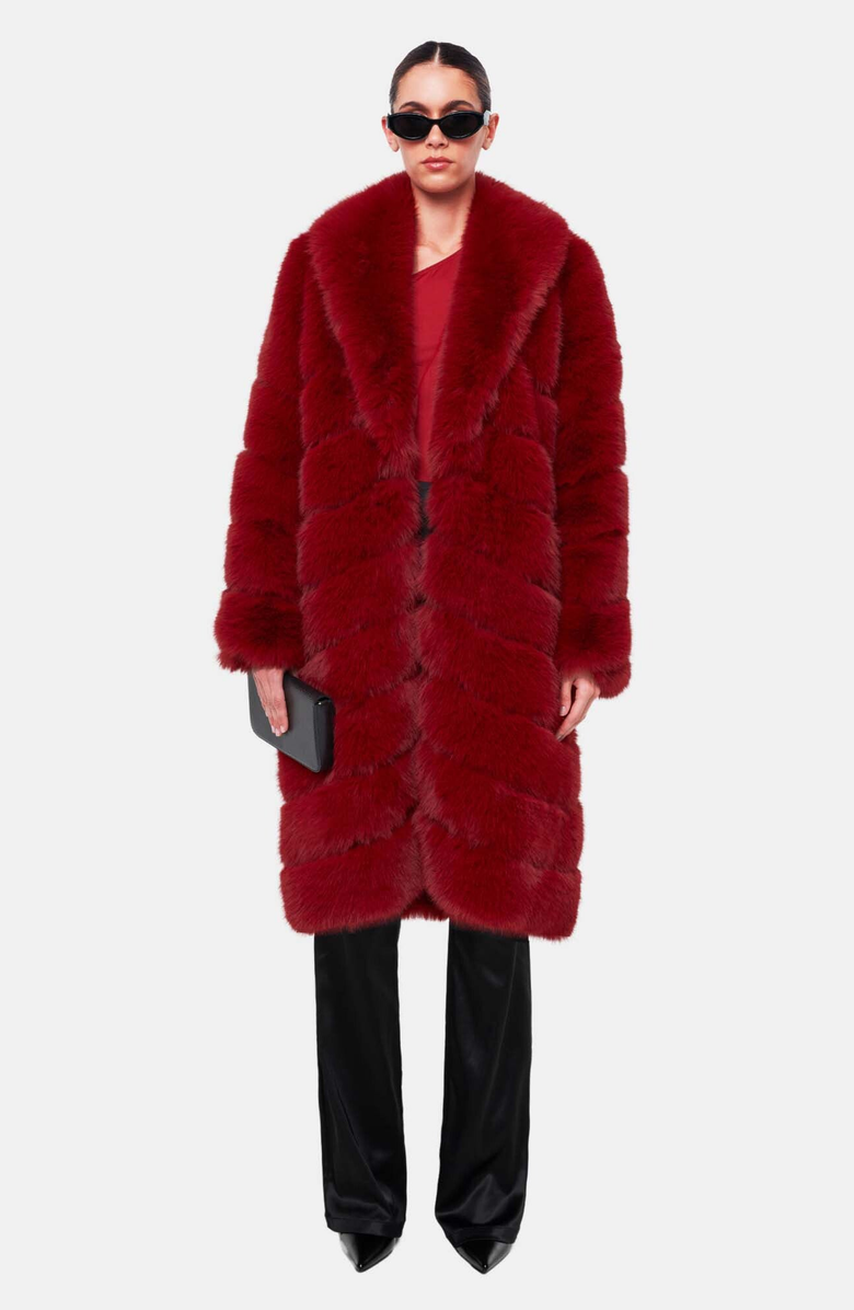 OW Collection COPENHAGEN Coat, Alternate, color, Red