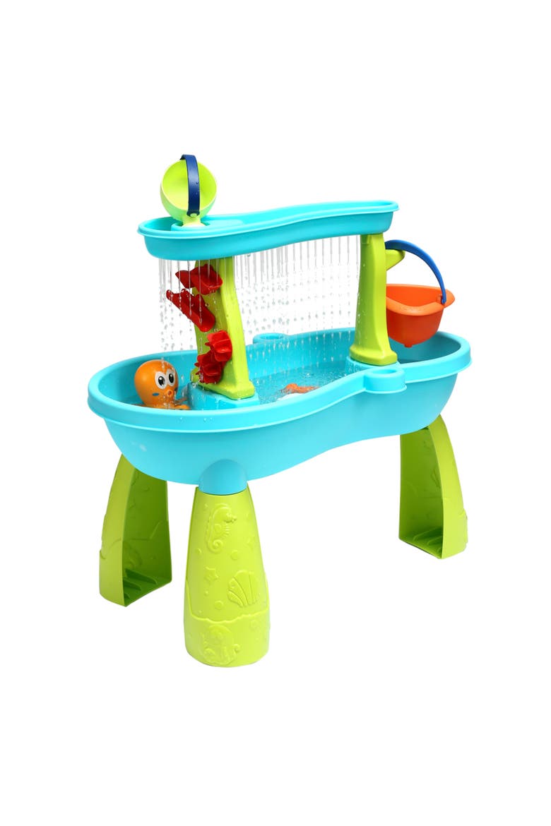 Toddler Sensory Sand and Water 2 Tier Table, Main, color, Multicolored
