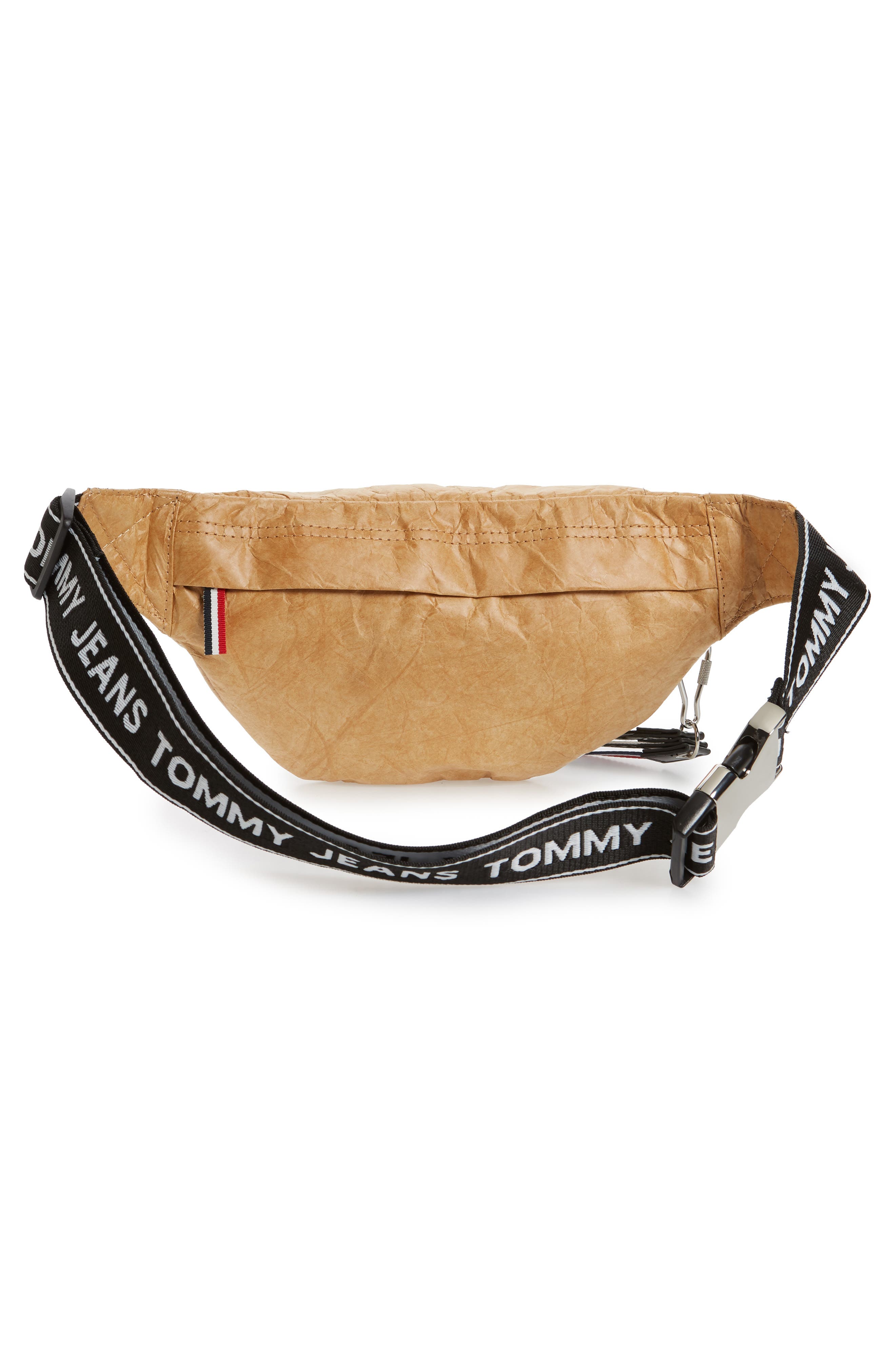 TOMMY JEANS Logo Tape Belt Bag, Alternate, color, 