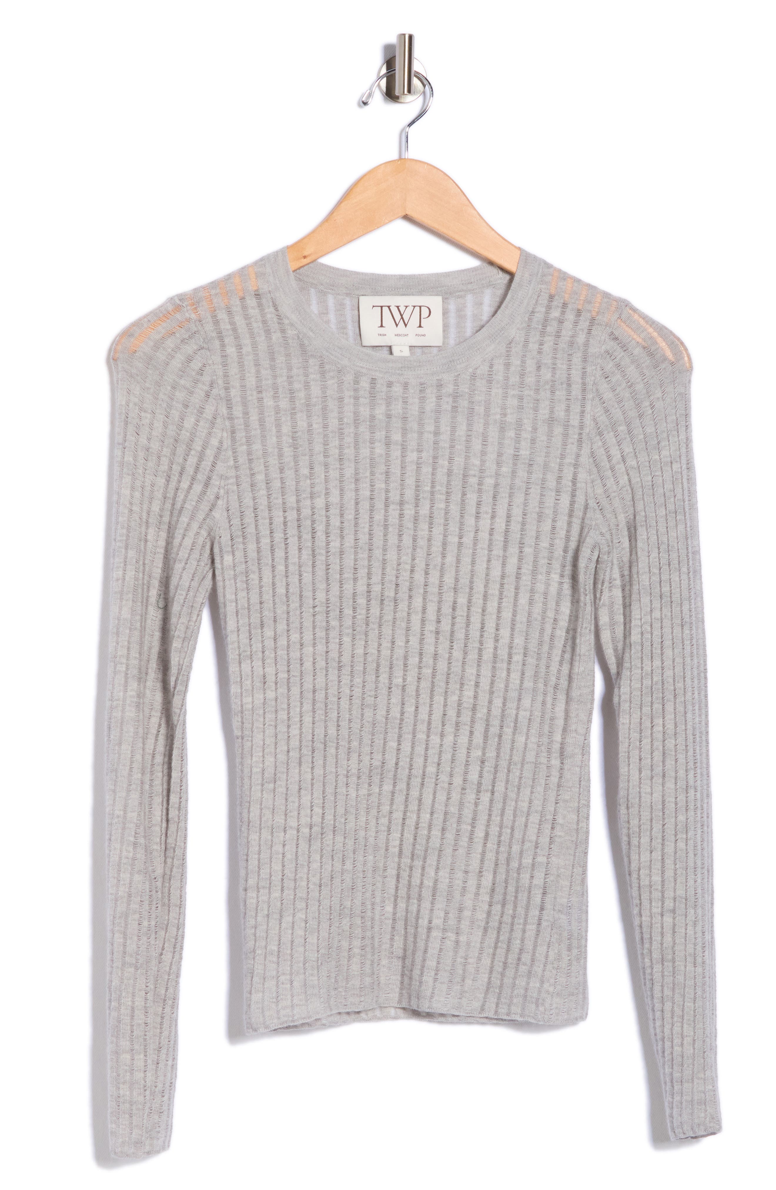 TWP Pointelle Knit Sweater