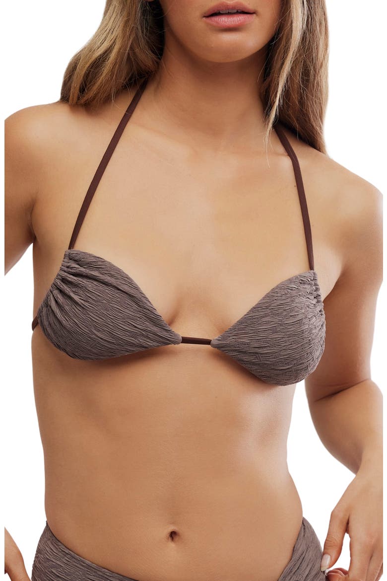Jamie Print Triangle Bikini Top, Main, color, REEF