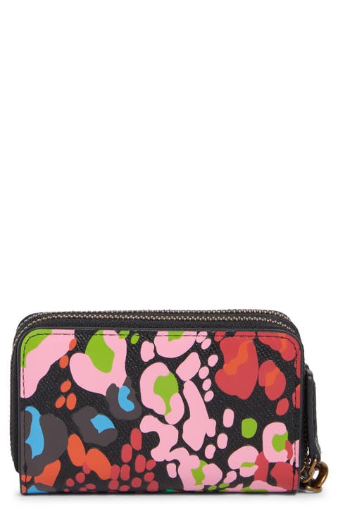 Hampstead Double Zip Leather Wallet