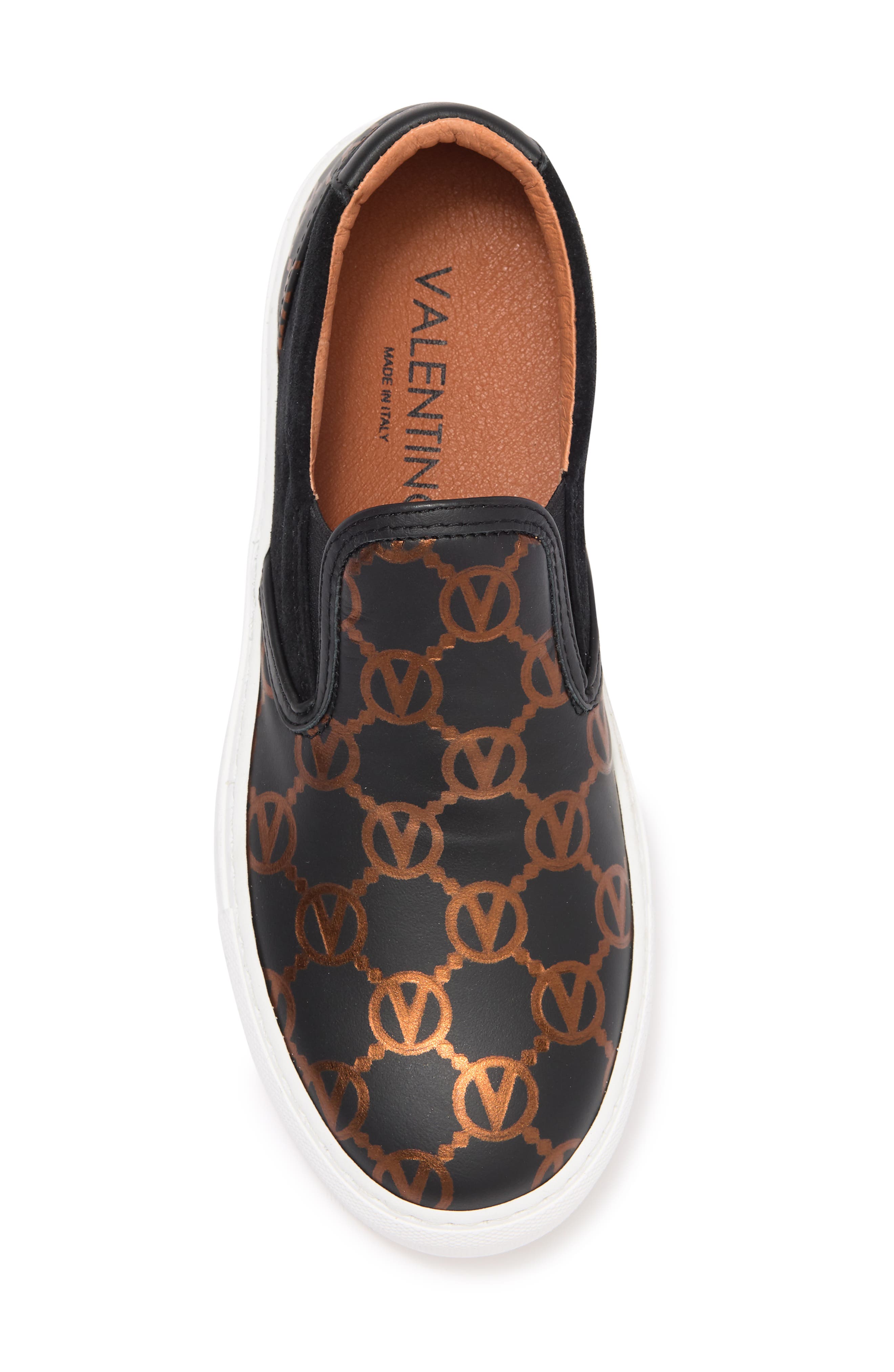 VALENTINO BY MARIO VALENTINO Regina Leather Platform Slip-On Sneaker, Alternate, color, 