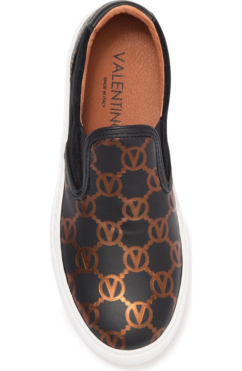 VALENTINO BY MARIO VALENTINO Regina Leather Platform Slip-On Sneaker, Alternate, color,