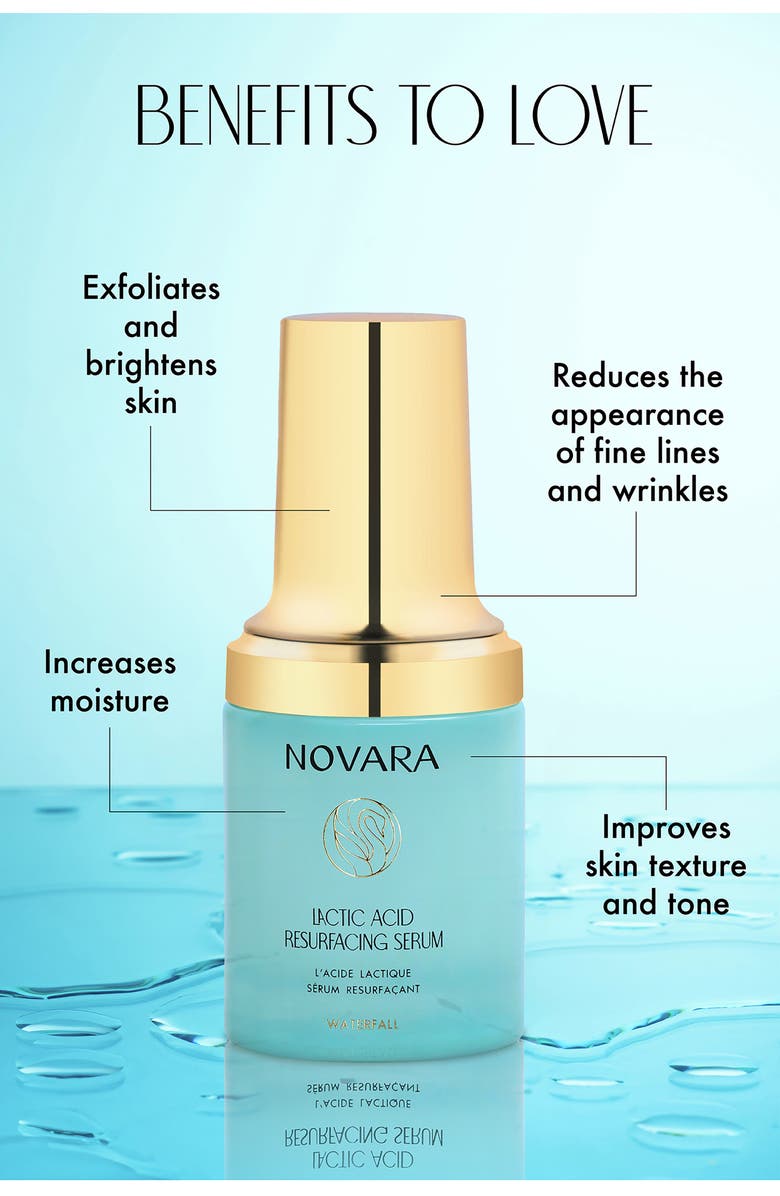 NOVARA Lactic Acid Resurfacing Serum, Alternate, color, 