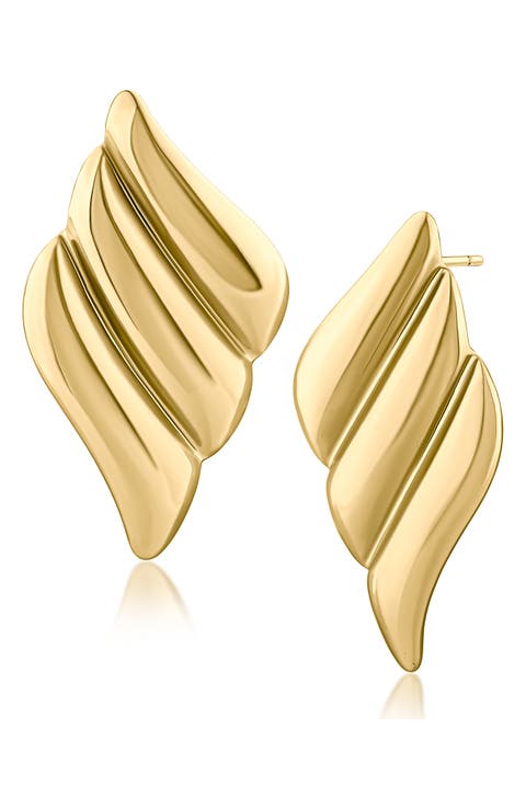 Wing Stud Earrings