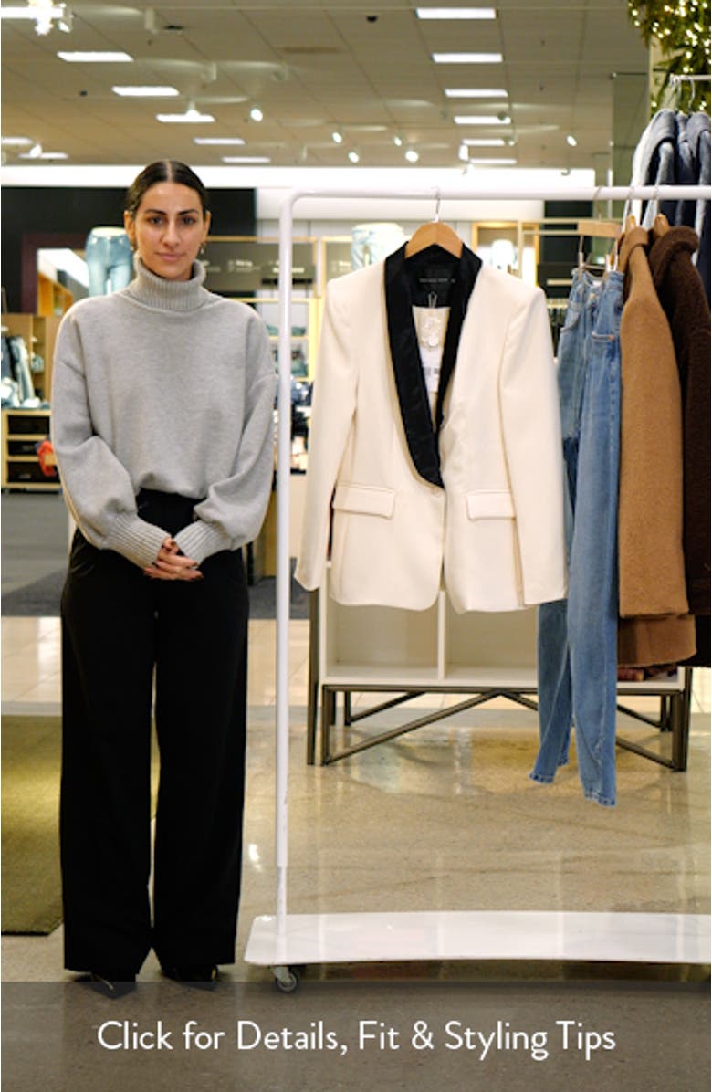 Satin Lapel Blazer, sales video thumbnail