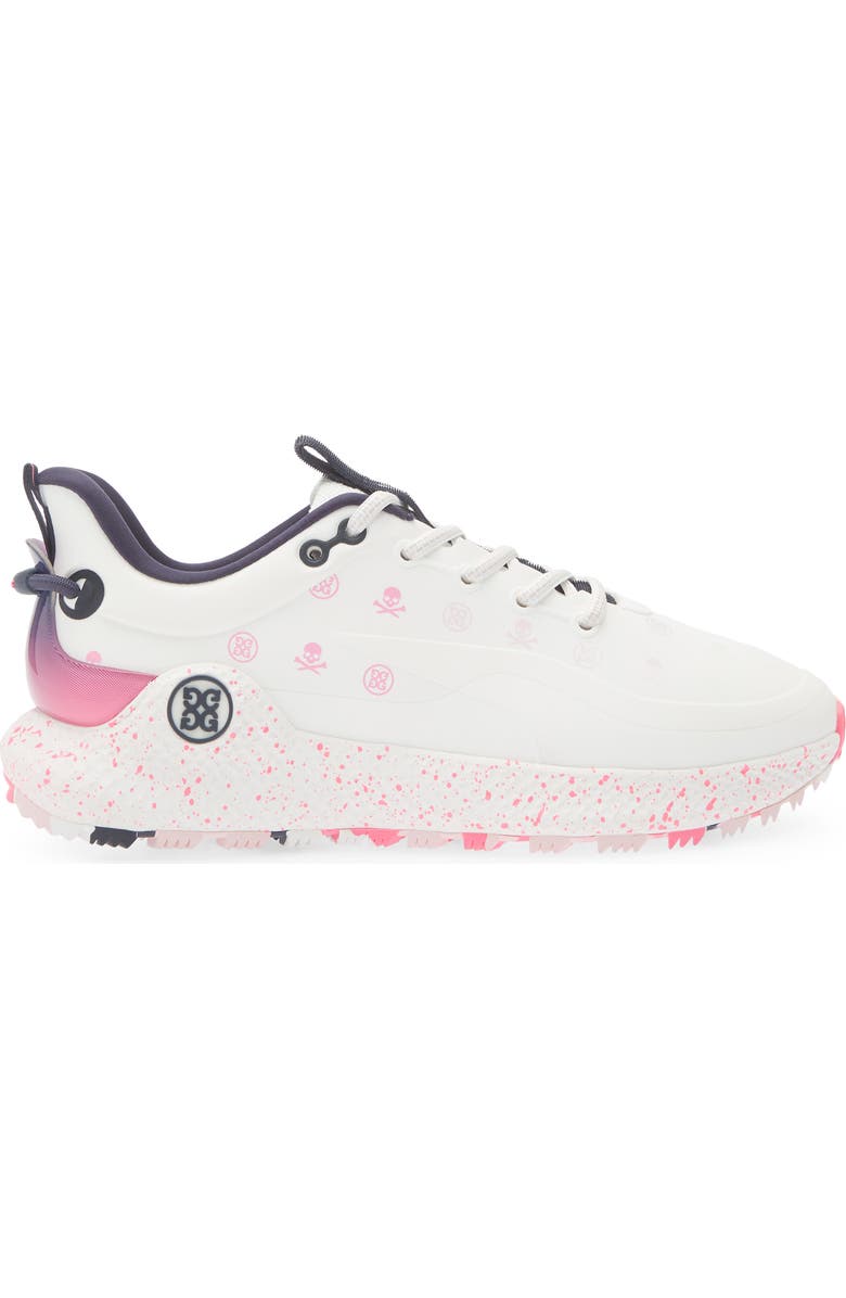 G/FORE MG4+ O2 Gradient Skulls & Tees Golf Shoe, Alternate, color, Snow / Multi