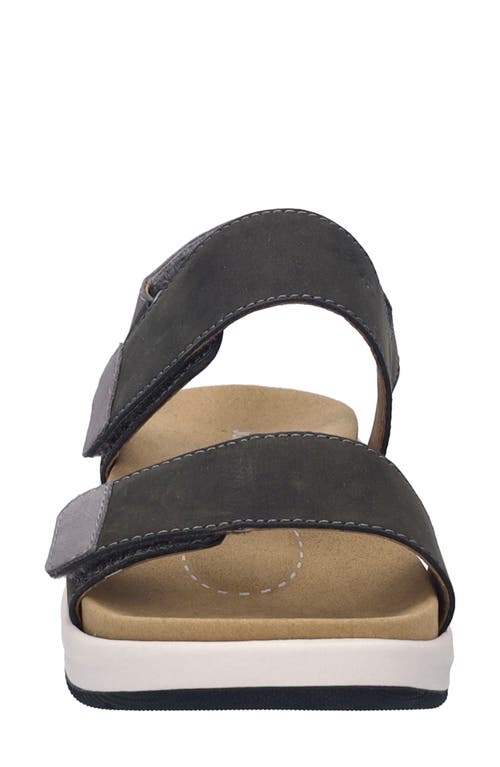 Josef Seibel Estelle Slingback Platform Sandal In Titan