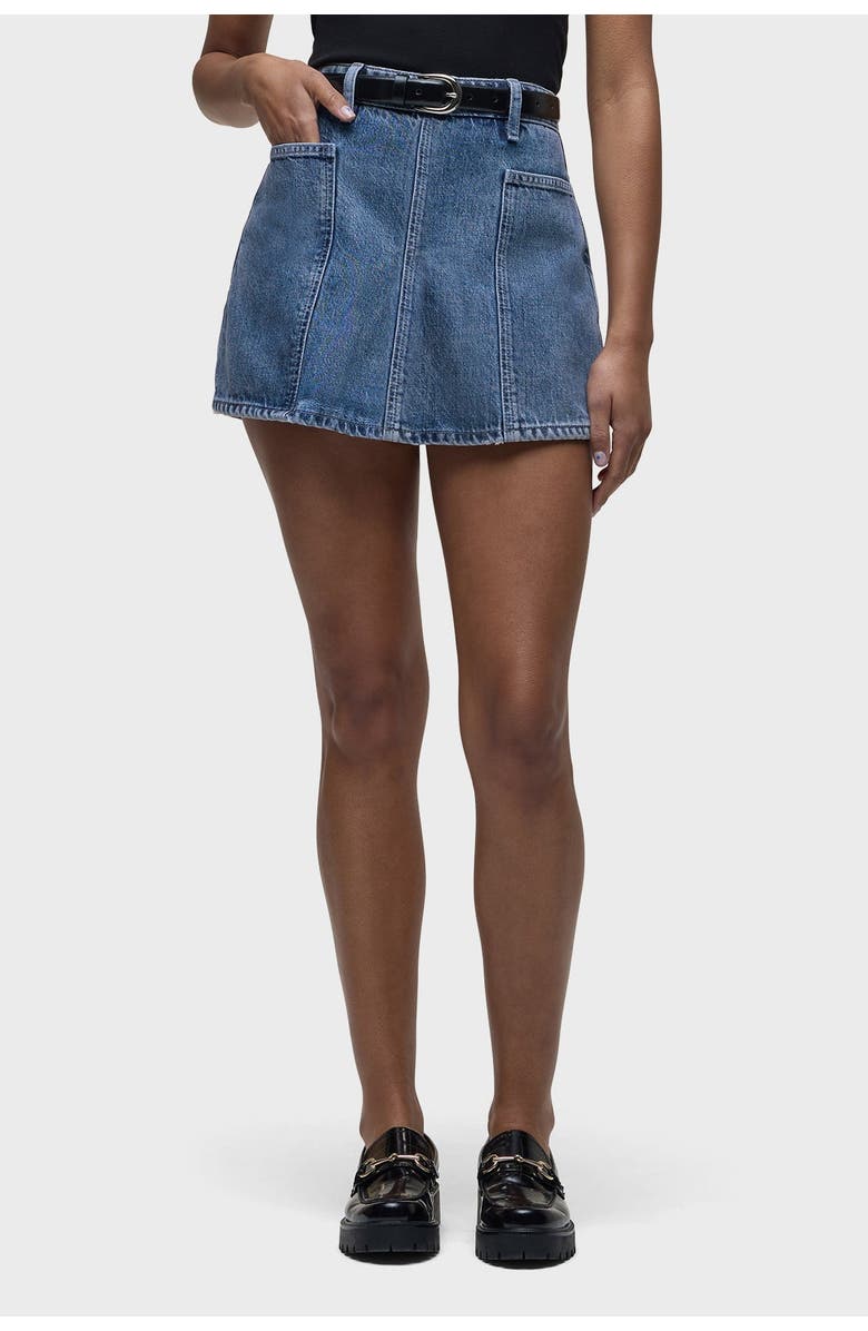 Hudson Jeans Patch Pocket Skort, Main, color, Saving My Love