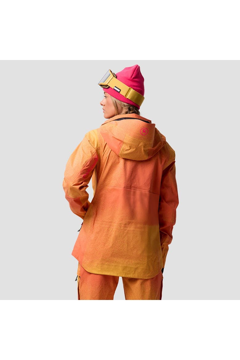 Cottonwoods Lt Xpore 3L Jacket - Women's, Alternate, color, Boundary Orange Ombre/Black